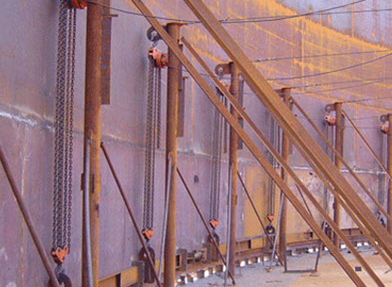 手拉葫蘆在儲油罐施工中的應用